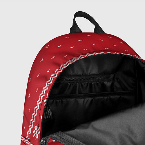 Рюкзак Новогодний свитер с драконами / 3D-принт – фото 4