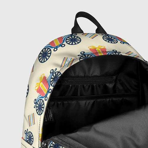 Рюкзак Подарок на карете и ромб / 3D-принт – фото 4
