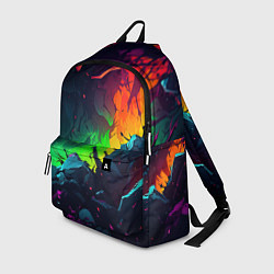 Рюкзак Яркие пятна абстракции, цвет: 3D-принт