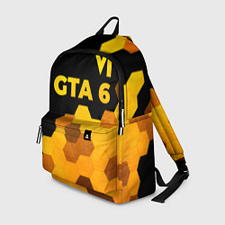 Рюкзак GTA 6 - gold gradient посередине