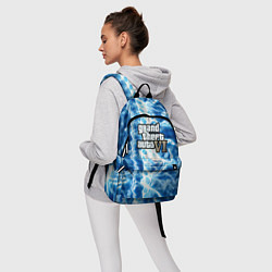 Рюкзак Gta 6 storm on vice city, цвет: 3D-принт — фото 2