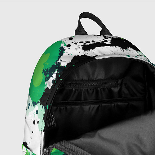 Рюкзак Яркие брызги красок / 3D-принт – фото 4