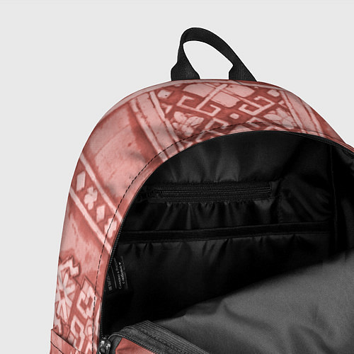 Рюкзак Красный славянский орнамент / 3D-принт – фото 4