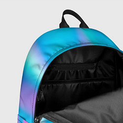 Рюкзак Неоновые голографические линии, цвет: 3D-принт — фото 2
