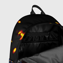 Рюкзак Evanescence огонь рок группа, цвет: 3D-принт — фото 2