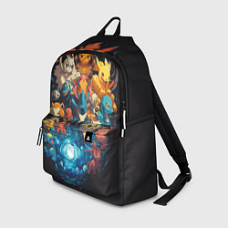 Рюкзак Все покемоны в сборе, цвет: 3D-принт