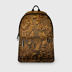 Рюкзак Темная лепнина золото, цвет: 3D-принт — фото 2