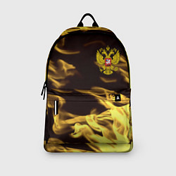 Рюкзак Имперская Россия желтый огонь, цвет: 3D-принт — фото 2