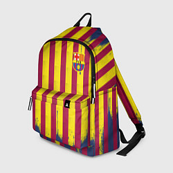 Рюкзак Полосатые цвета футбольного клуба Барселона, цвет: 3D-принт