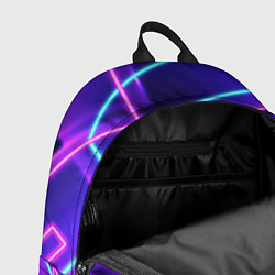 Рюкзак Neon Geometric, цвет: 3D-принт — фото 2