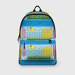 Рюкзак Узор из таблицы Менделеева, цвет: 3D-принт — фото 2