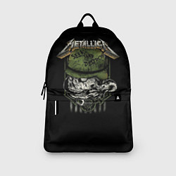 Рюкзак Metallica - skull, цвет: 3D-принт — фото 2