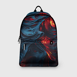 Рюкзак Яркая волнистая абстракция, цвет: 3D-принт — фото 2