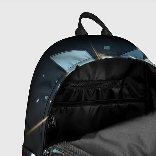 Рюкзак Текстура с осколками / 3D-принт – фото 4