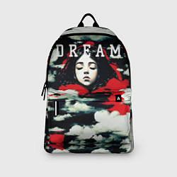 Рюкзак Девушка мечтающая в облаках, цвет: 3D-принт — фото 2