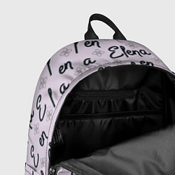 Рюкзак Елена и цветок, цвет: 3D-принт — фото 2