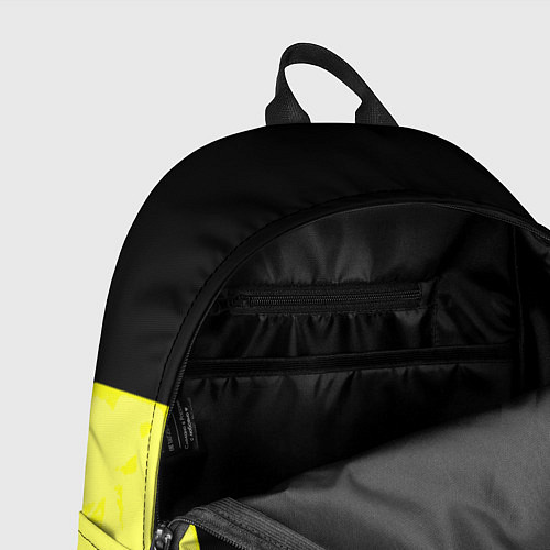 Рюкзак Borussia geometry yellow / 3D-принт – фото 4