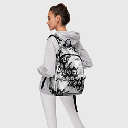 Рюкзак Genshin Impact - брызги краски, цвет: 3D-принт — фото 2