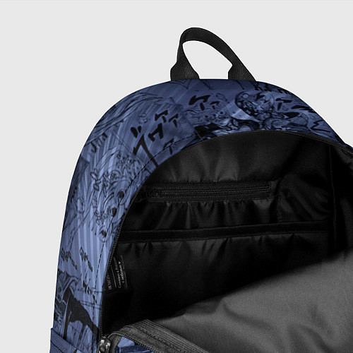 Рюкзак ДжоДжо на фоне манги / 3D-принт – фото 4