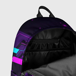 Рюкзак Hitman neon gaming, цвет: 3D-принт — фото 2