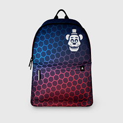 Рюкзак FNAF неоновые соты, цвет: 3D-принт — фото 2