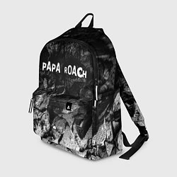 Рюкзак Papa Roach black graphite, цвет: 3D-принт