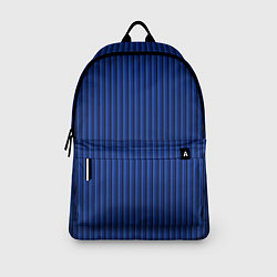 Рюкзак Синий в вертикальную полоску, цвет: 3D-принт — фото 2