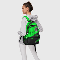 Рюкзак PSG sport green, цвет: 3D-принт — фото 2