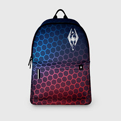 Рюкзак Skyrim неоновые соты, цвет: 3D-принт — фото 2