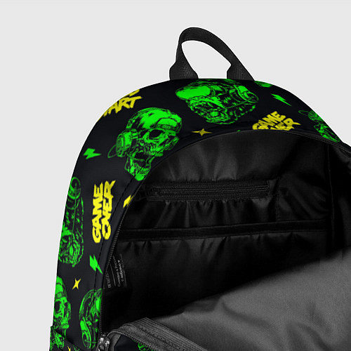 Рюкзак Game over press start / 3D-принт – фото 4
