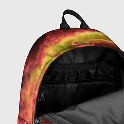 Рюкзак Адское пламя инферно - inferno flame, цвет: 3D-принт — фото 2