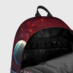 Рюкзак Космос и разные планеты, цвет: 3D-принт — фото 2