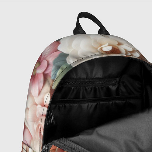 Рюкзак Текстурный фон в пастельных тонах / 3D-принт – фото 4