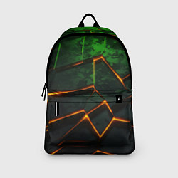 Рюкзак Неоновая яркая геометрическая абстракция со светом, цвет: 3D-принт — фото 2