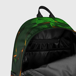 Рюкзак Неоновая яркая геометрическая абстракция со светом, цвет: 3D-принт — фото 2