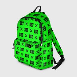 Рюкзак BBT logo green steel, цвет: 3D-принт
