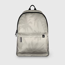Рюкзак Бежевые пальмы паттерн, цвет: 3D-принт — фото 2