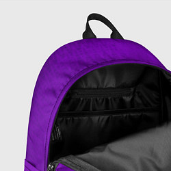 Рюкзак Фиолетовый текстурированный, цвет: 3D-принт — фото 2