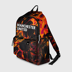 Рюкзак Manchester United red lava, цвет: 3D-принт