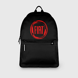 Рюкзак FIAT logo red, цвет: 3D-принт — фото 2