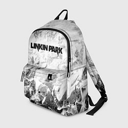 Рюкзак Linkin Park white graphite, цвет: 3D-принт