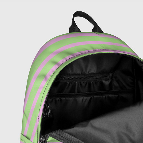 Рюкзак Якори на зелено-розовом / 3D-принт – фото 4