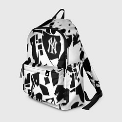 Рюкзак New York yankees - abstraction, цвет: 3D-принт