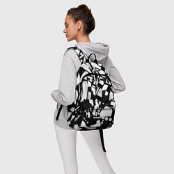 Рюкзак Модная абстракция - нейроарт, цвет: 3D-принт — фото 2