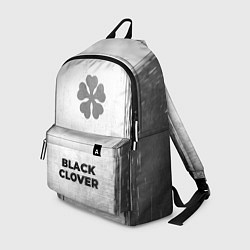 Рюкзак Black Clover - white gradient по-центру, цвет: 3D-принт