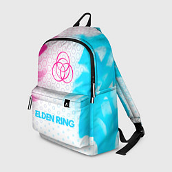 Рюкзак Elden Ring neon gradient style по-центру, цвет: 3D-принт