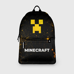 Рюкзак Minecraft - gold gradient по-центру, цвет: 3D-принт — фото 2