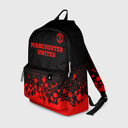 Рюкзак Manchester United - red gradient посередине, цвет: 3D-принт