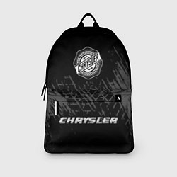 Рюкзак Chrysler speed на темном фоне со следами шин по-це, цвет: 3D-принт — фото 2