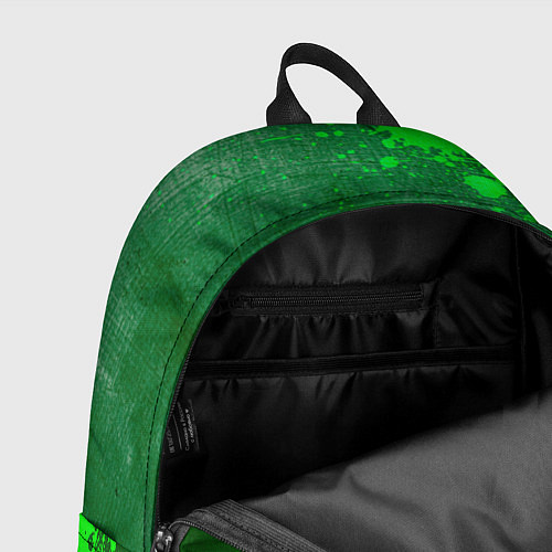 Рюкзак Valencia - green gradient по-центру / 3D-принт – фото 4